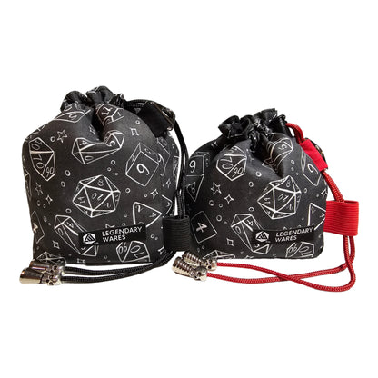 Polyhedral Magic Dice Bags