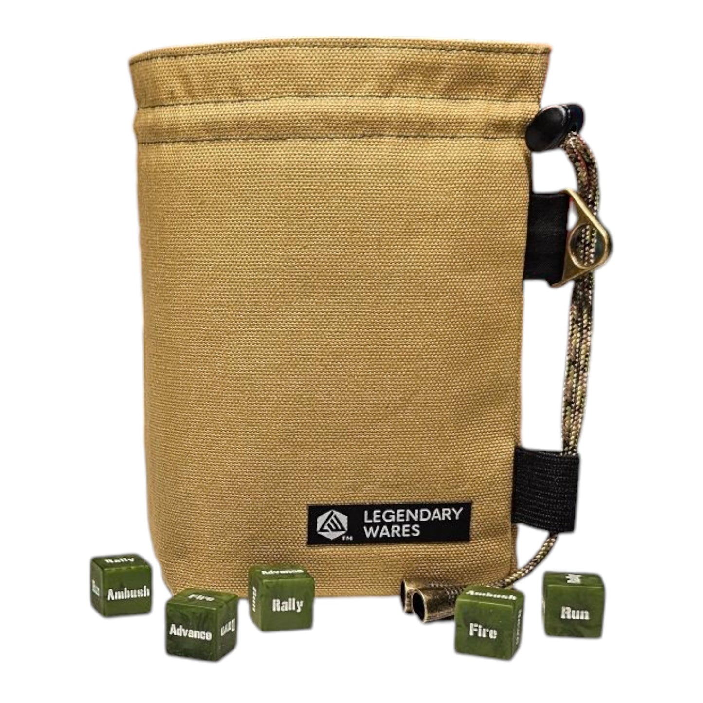 Order & Action Dice Bags - khaki