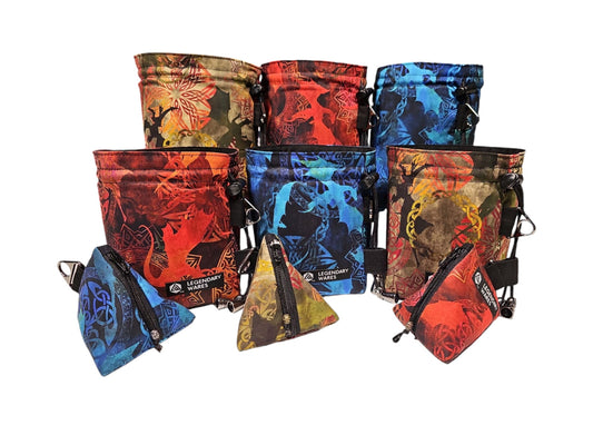 Soaring Dragon Dice Bags with Pockets- Legendary Wares